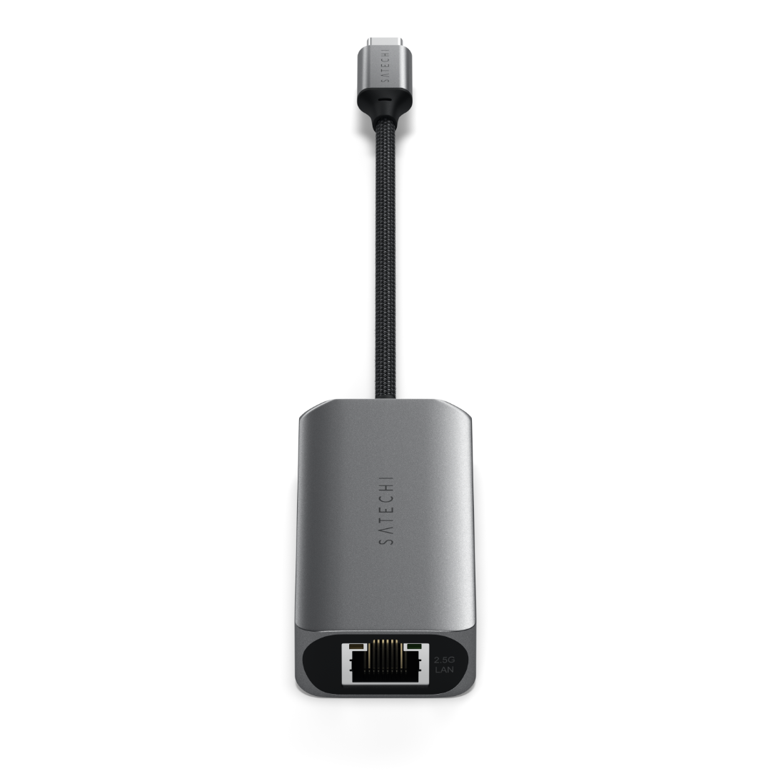 Satechi 4 in 1 USB-C Hub 2.5Gbit Ethernet Uzay Grisi ST-H3C25EM - Görsel 5
