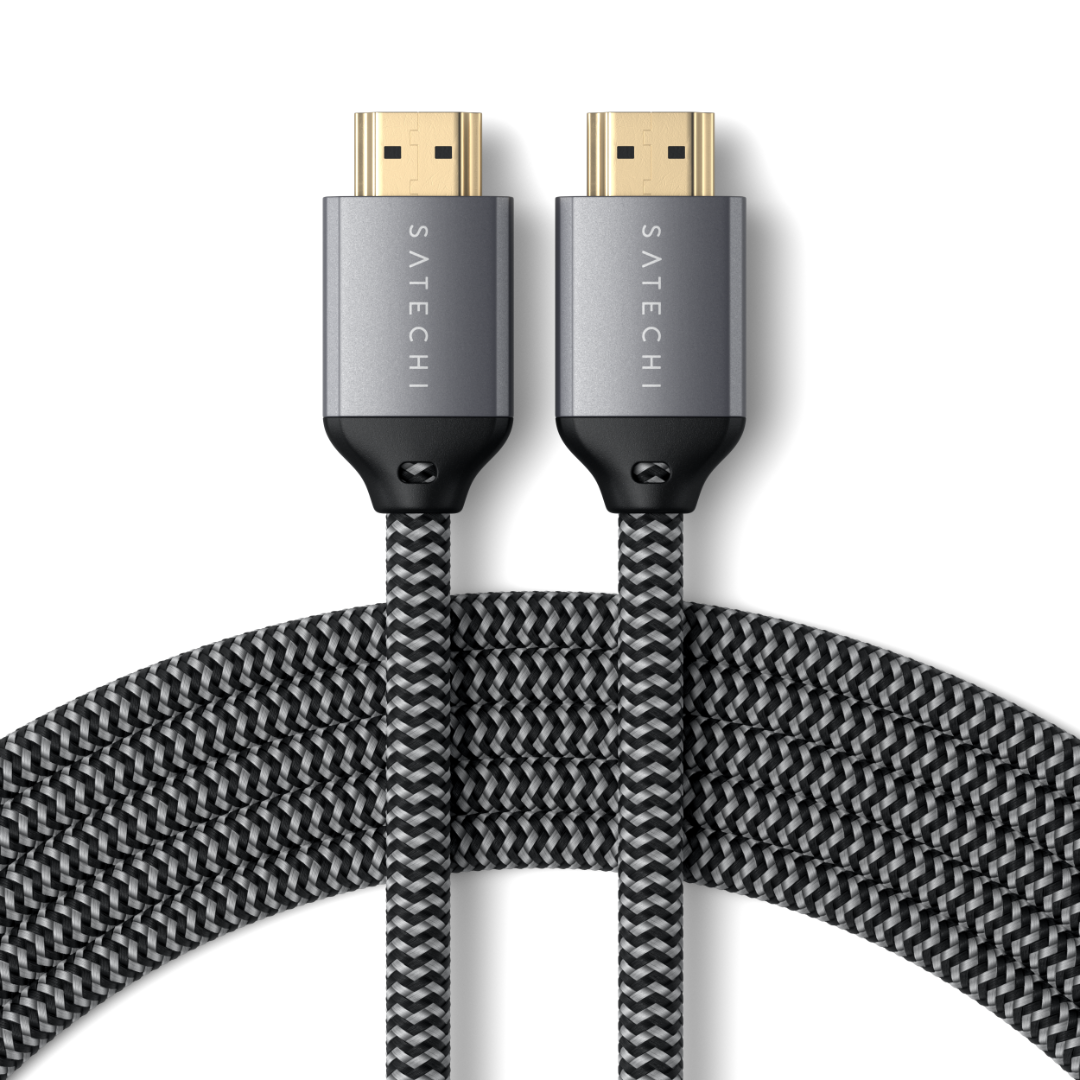Satechi 8K HDMI Kablo 2M Uzay Grisi ST-8KHC2MM - Görsel 2