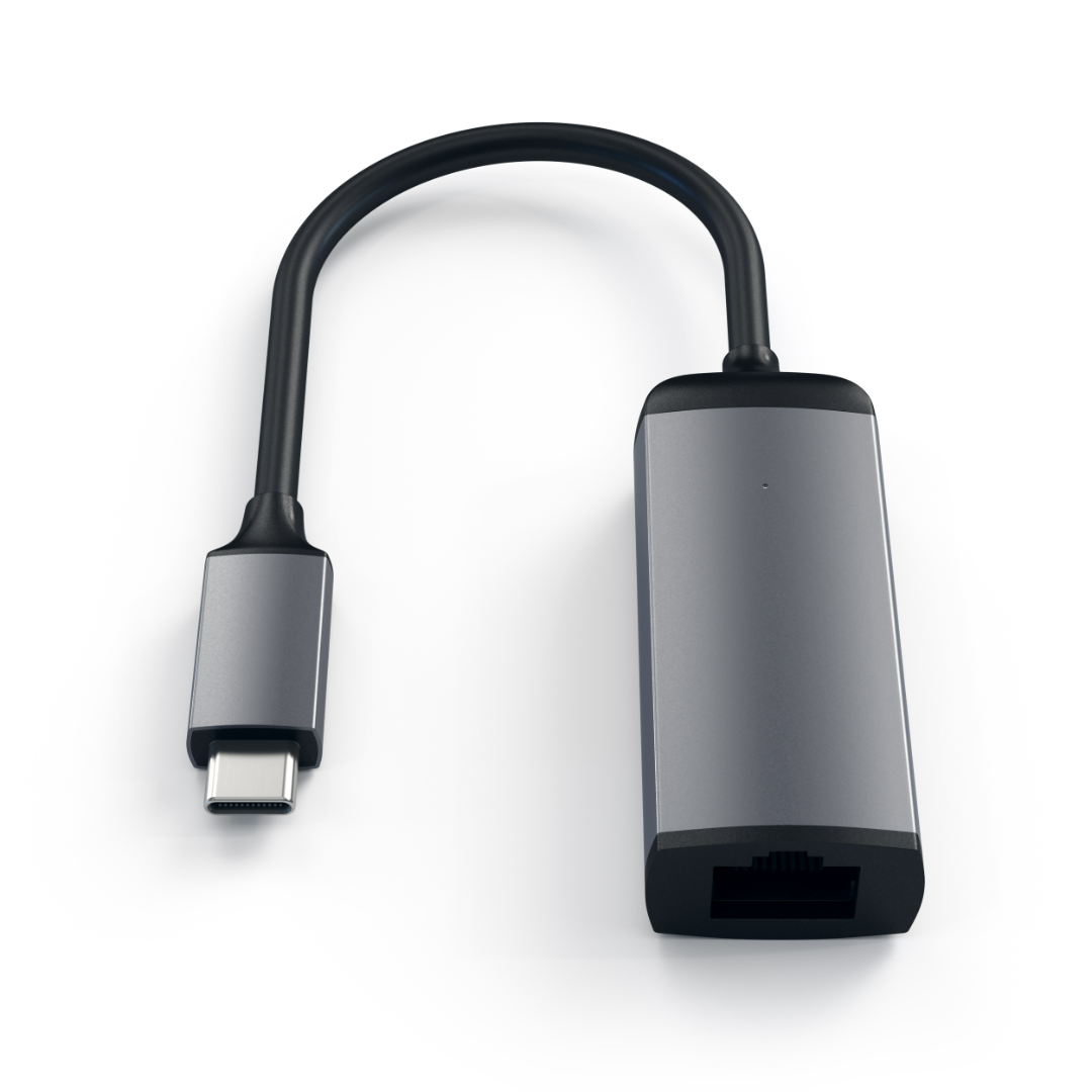 Satechi Type-C to Gigabit Ethernet Adaptör Uzay Grisi ST-TCENM - Görsel 3