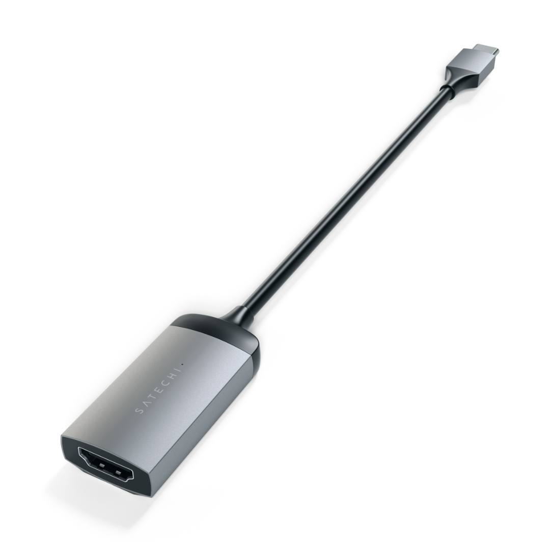 Satechi Type-C to HDMI Adaptör 4K 60Hz Uzay Grisi ST-TC4KHAM - Görsel 3