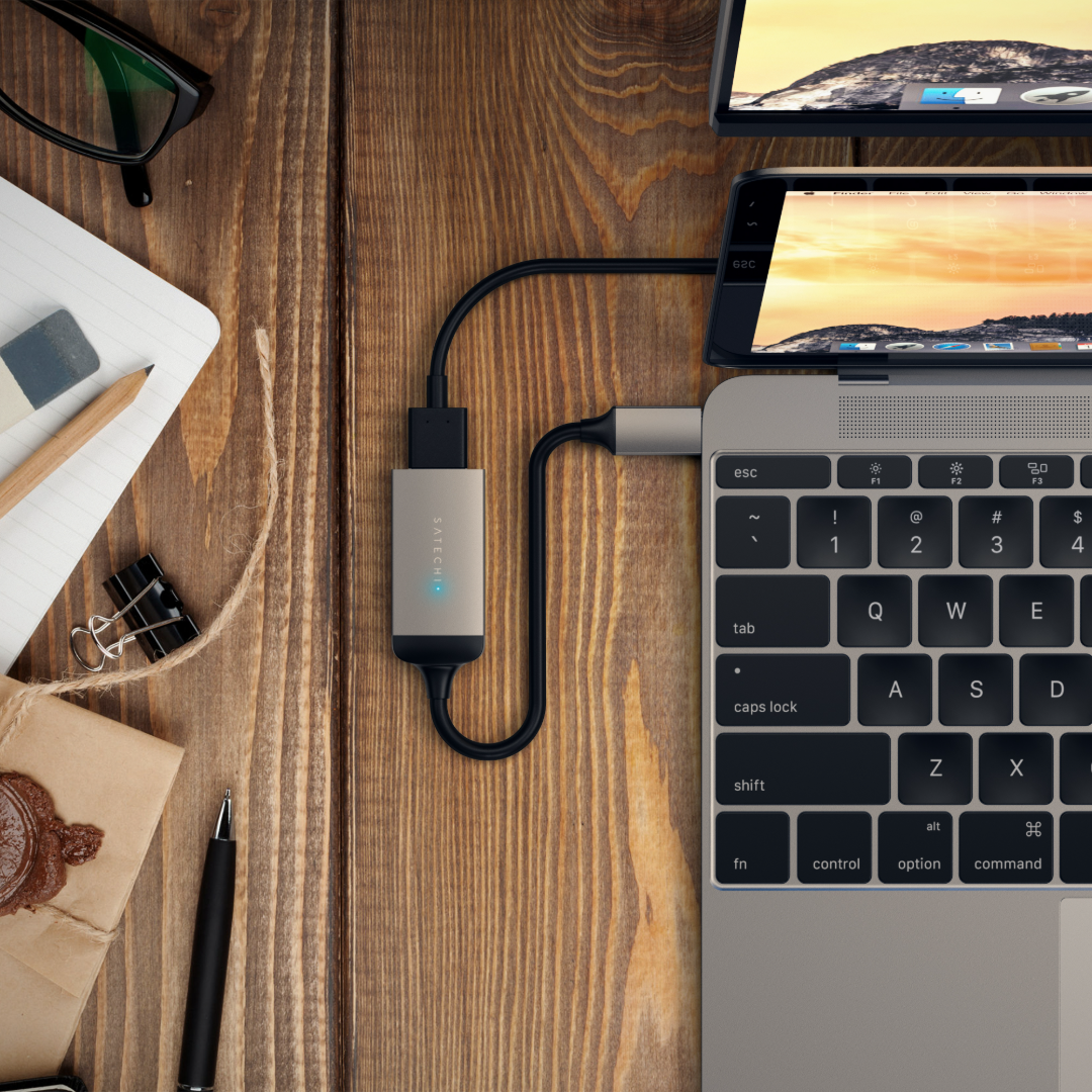 Satechi Type-C to HDMI Adaptör 4K 60Hz Uzay Grisi ST-TC4KHAM - Görsel 7