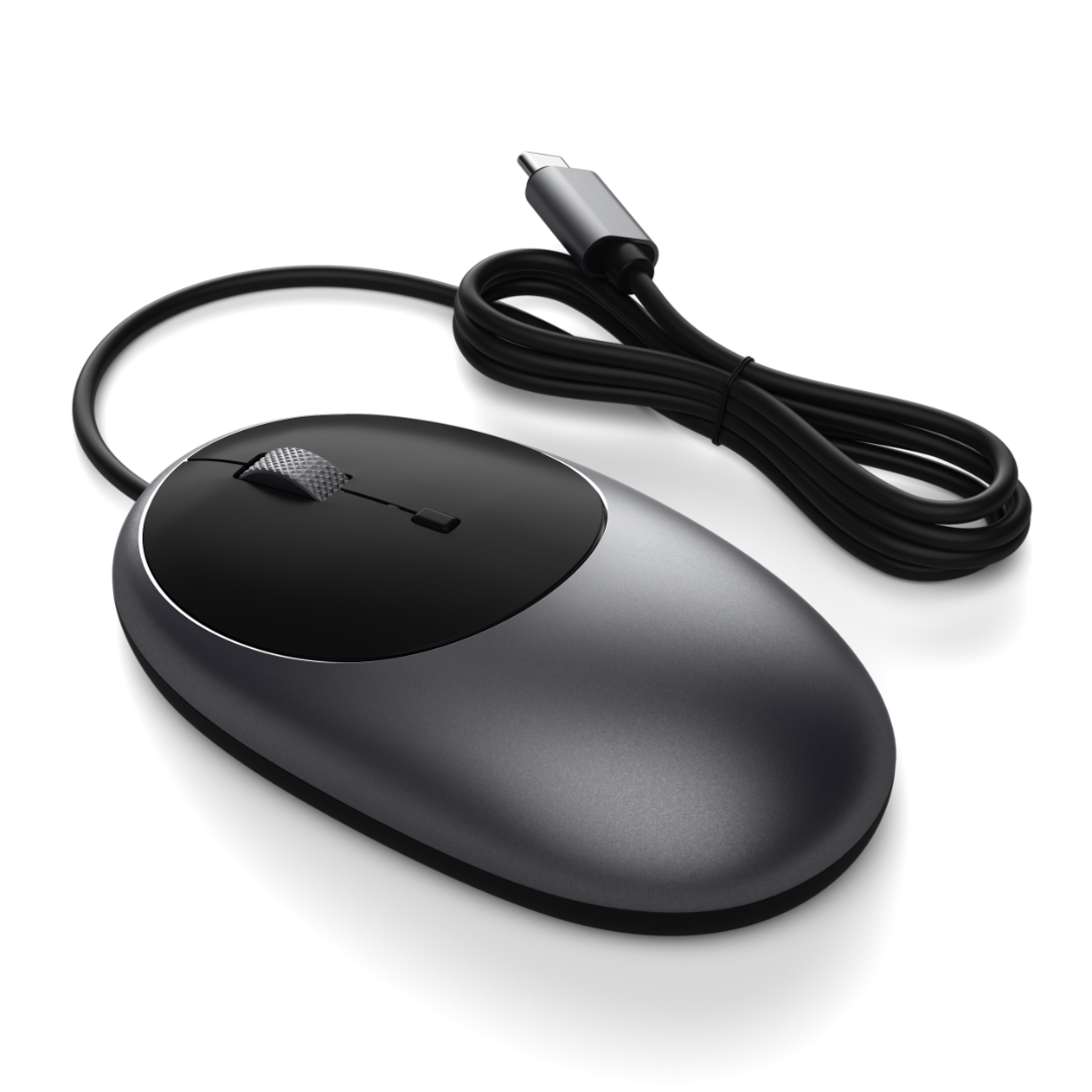 Satechi C1 Kablolu Mouse Uzay Grisi ST-AWUCMM - Görsel 3