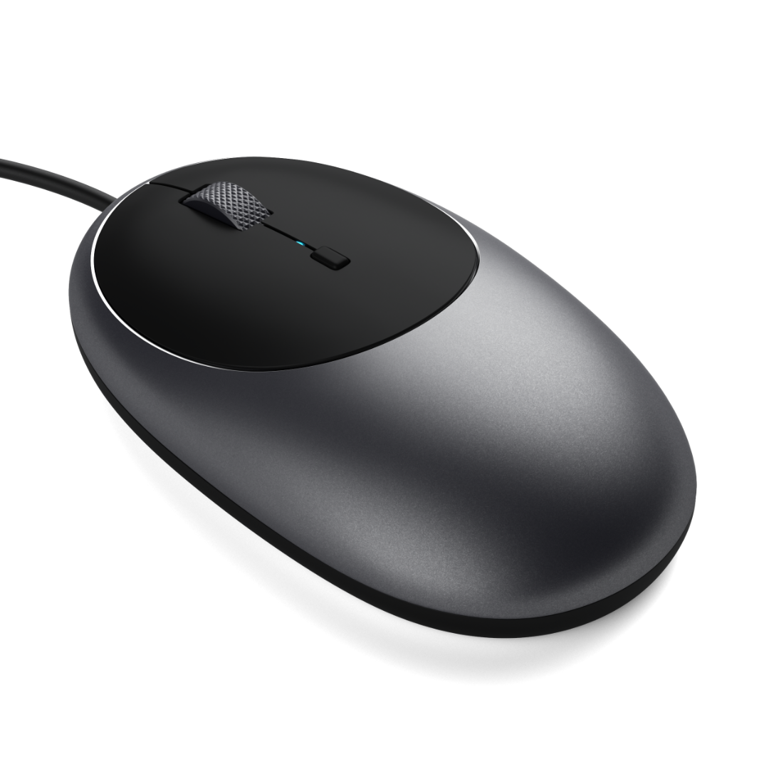 Satechi C1 Kablolu Mouse Uzay Grisi ST-AWUCMM - Görsel 4