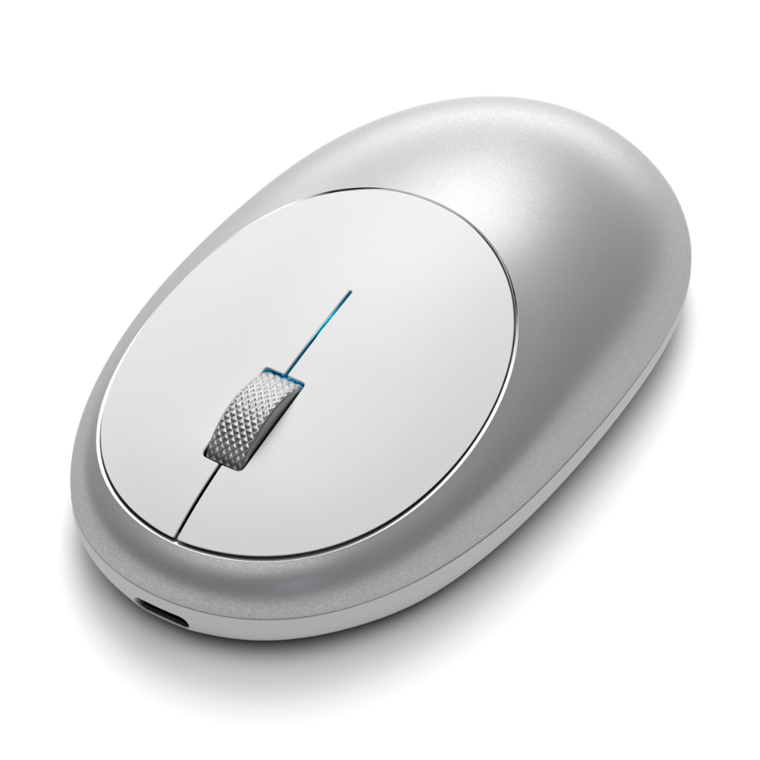 Satechi M1 Bluetooth Kablosuz Mouse Gümüş ST-ABTCMS - Görsel 2