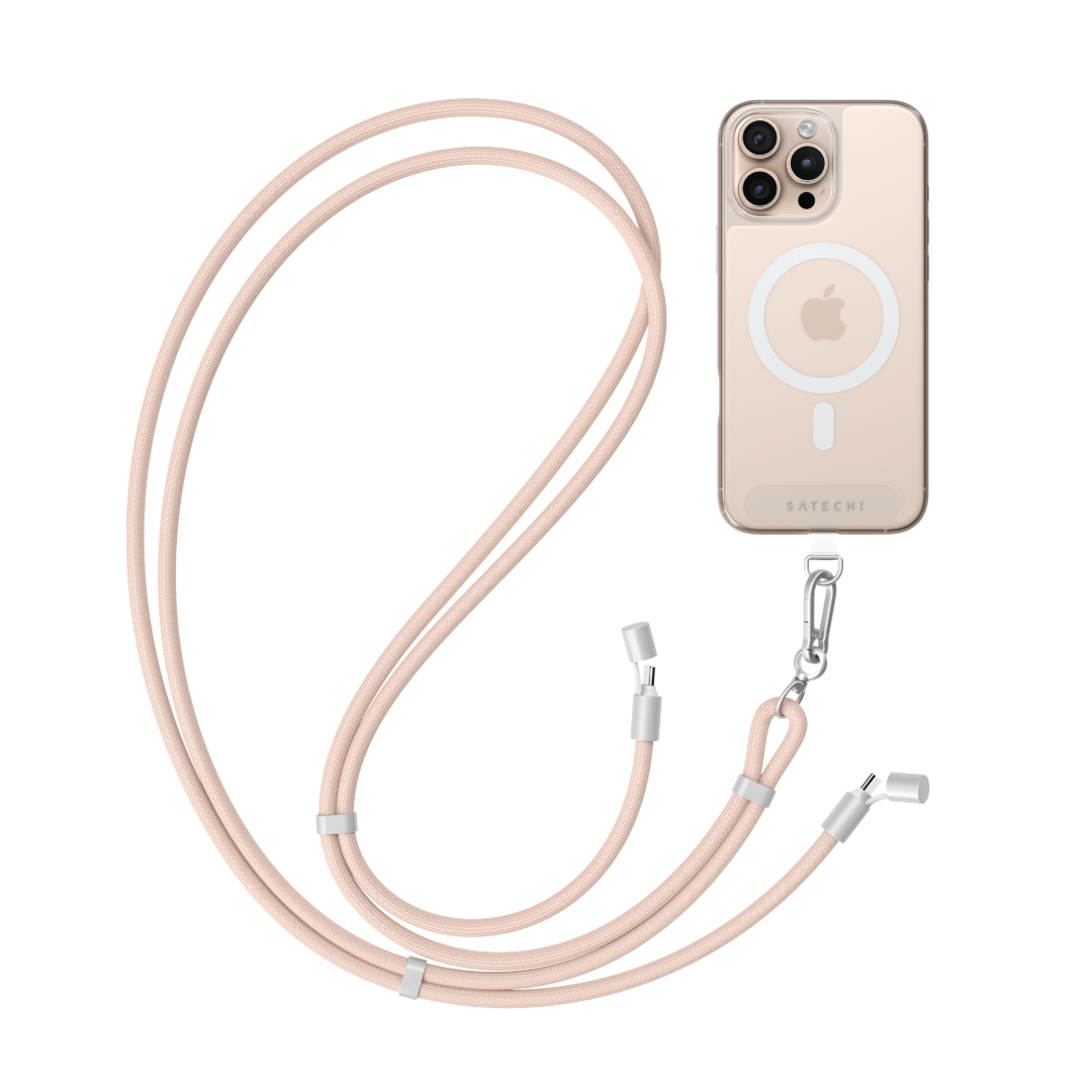 Satechi OntheGo Crossbody Lanyard Kablo Rose ST-LOTGLR