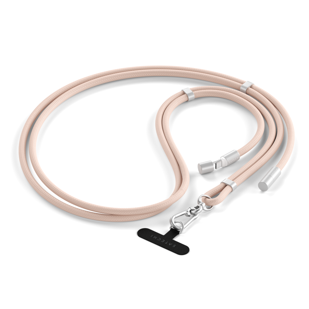 Satechi OntheGo Crossbody Lanyard Kablo Rose ST-LOTGLR - Görsel 3