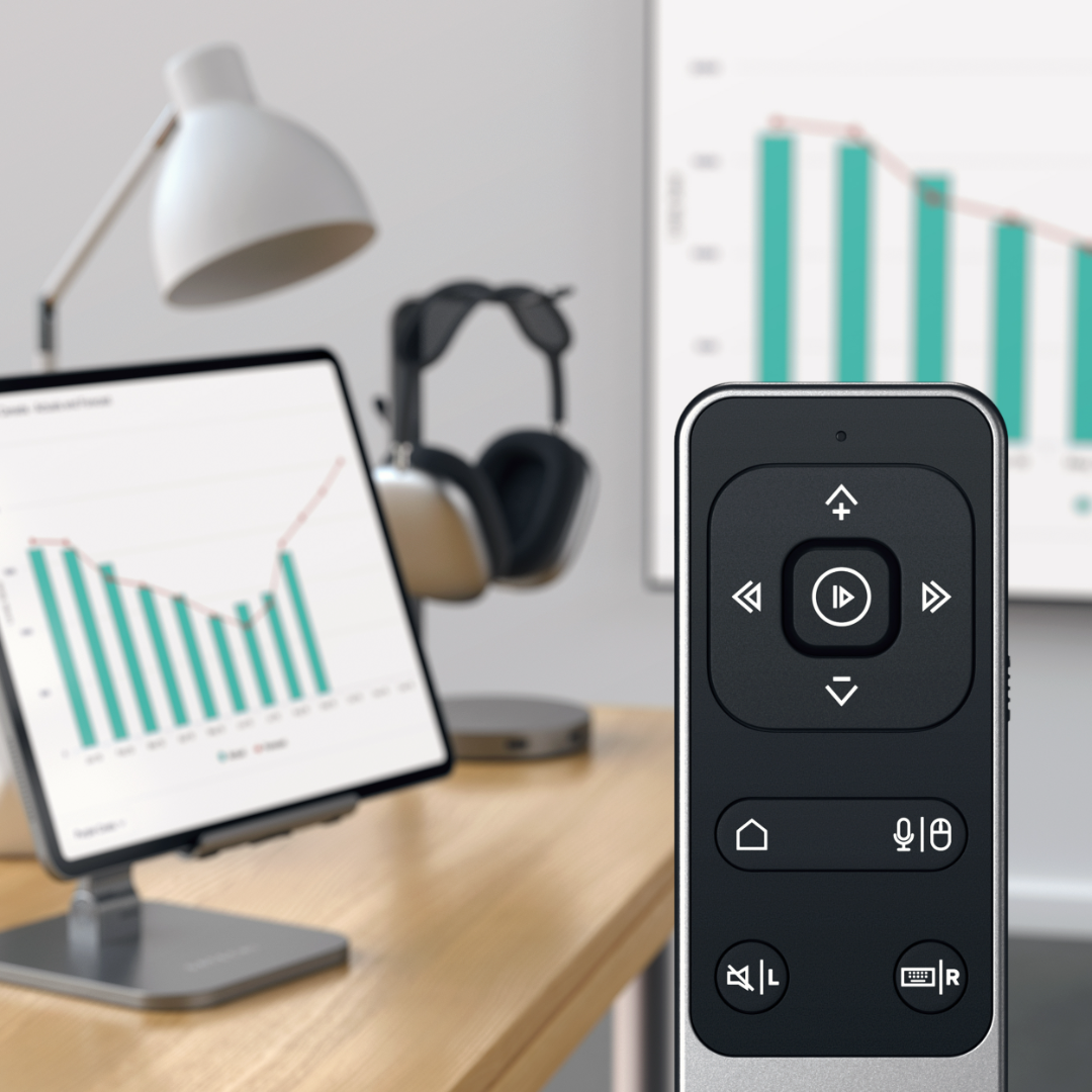 Satechi R2 Bluetooth Multimedia Sunum Kumanda Uzay Grisi ST-BTMR2M - Görsel 3
