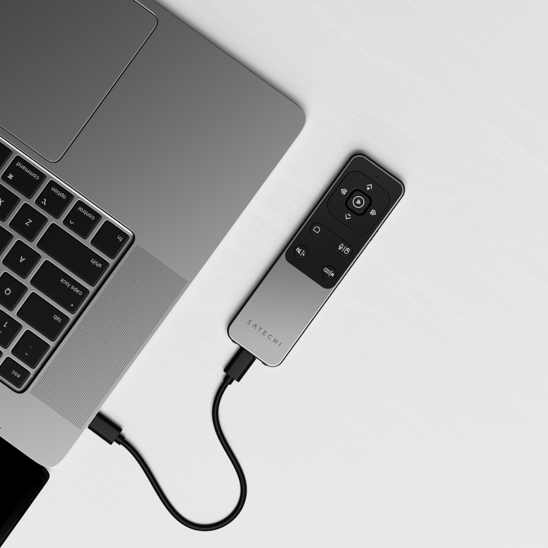 Satechi R2 Bluetooth Multimedia Sunum Kumanda Uzay Grisi ST-BTMR2M - Görsel 4