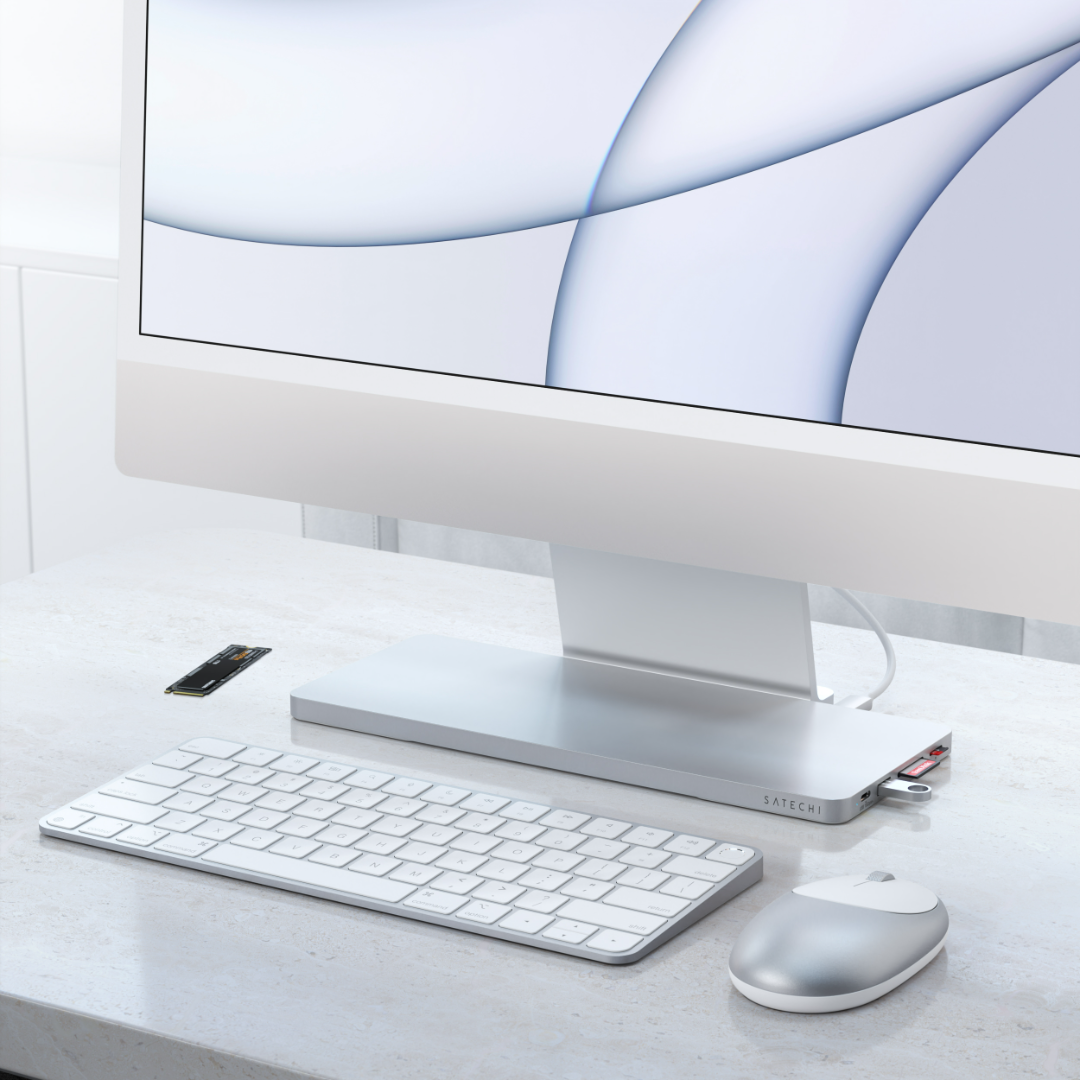 Satechi Slim Dock iMac Gümüş ST-UCISDS - Görsel 10