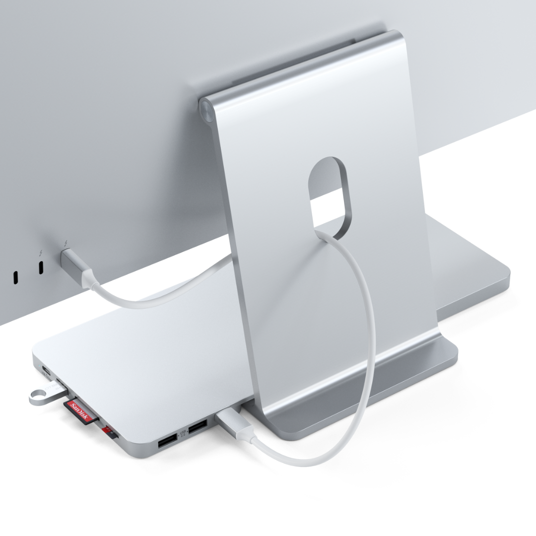 Satechi Slim Dock iMac Gümüş ST-UCISDS - Görsel 3