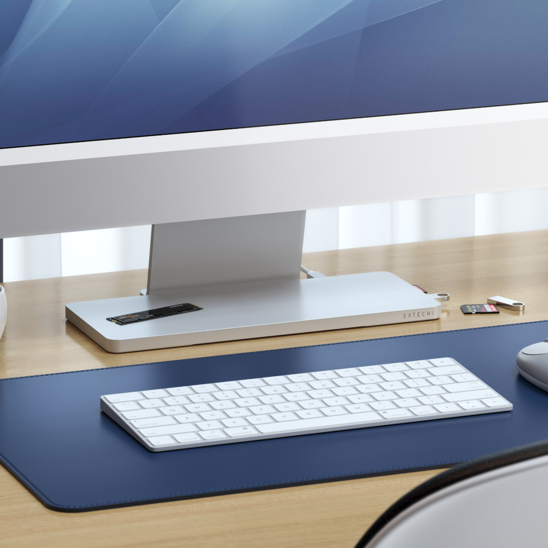 Satechi Slim Dock iMac Gümüş ST-UCISDS - Görsel 6