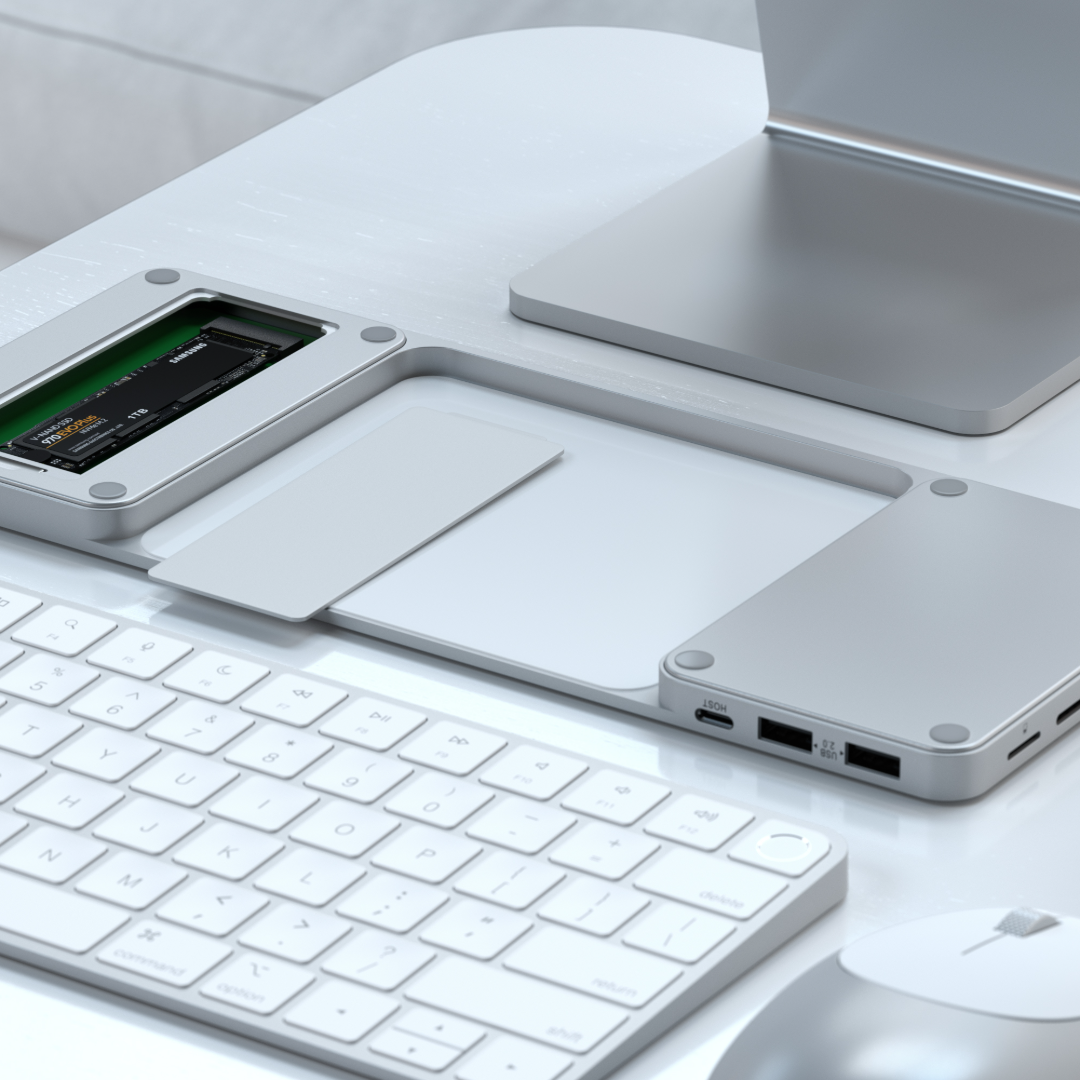 Satechi Slim Dock iMac Gümüş ST-UCISDS - Görsel 7
