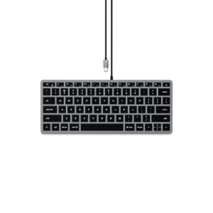Satechi Slim W1 USB-C Kablolu Klavye EN Uzay Grisi ST-UCSW1M