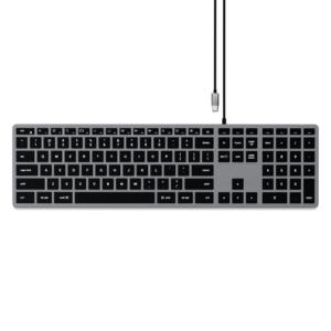 Satechi Slim W3 USB-C Kablolu Klavye EN Uzay Grisi ST-UCSW3M
