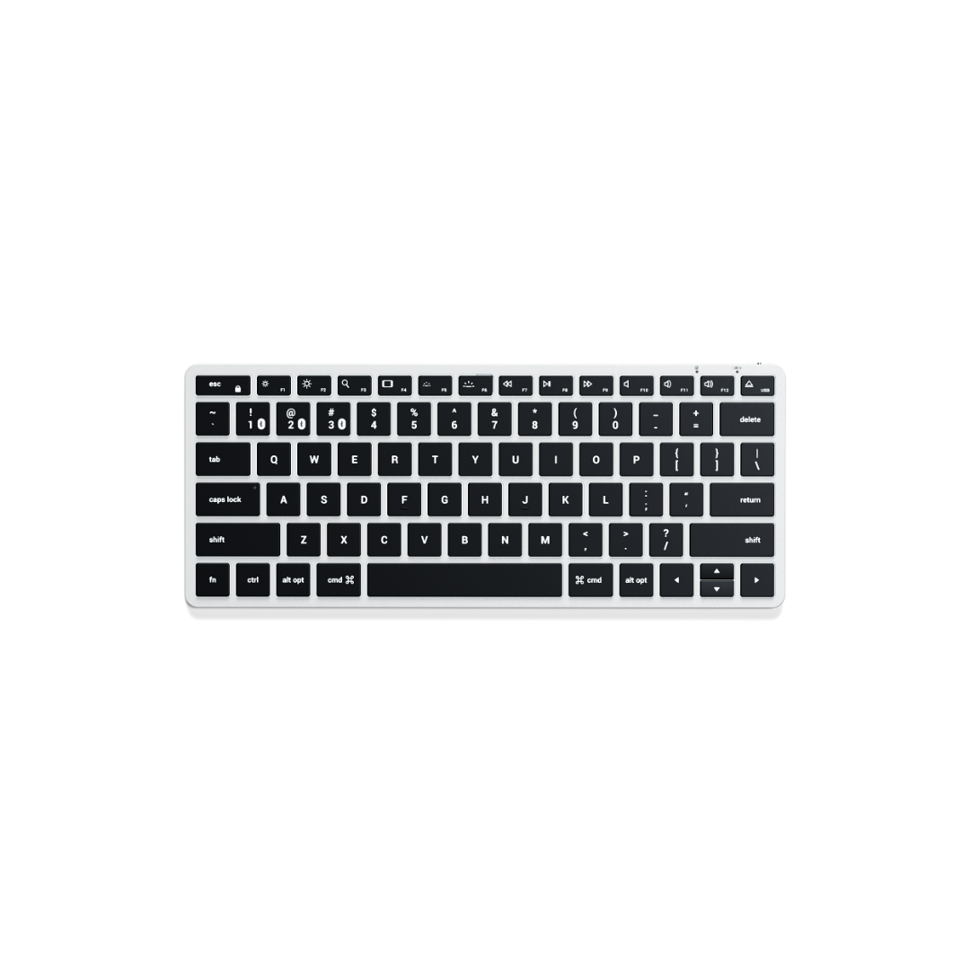 Satechi Slim X1 Bluetooth Klavye EN Gümüş ST-BTSX1S