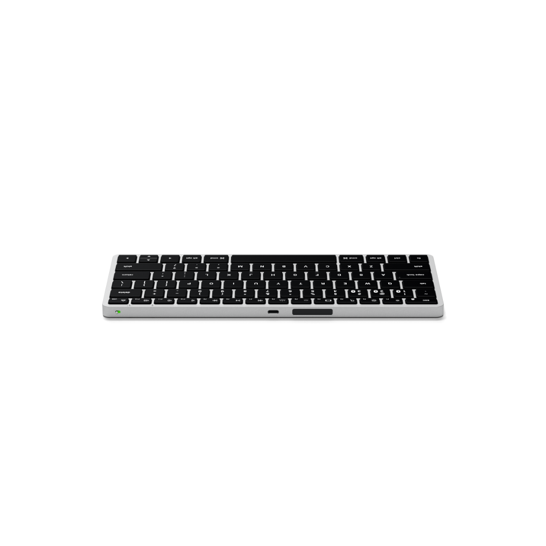 Satechi Slim X1 Bluetooth Klavye EN Gümüş ST-BTSX1S - Görsel 2