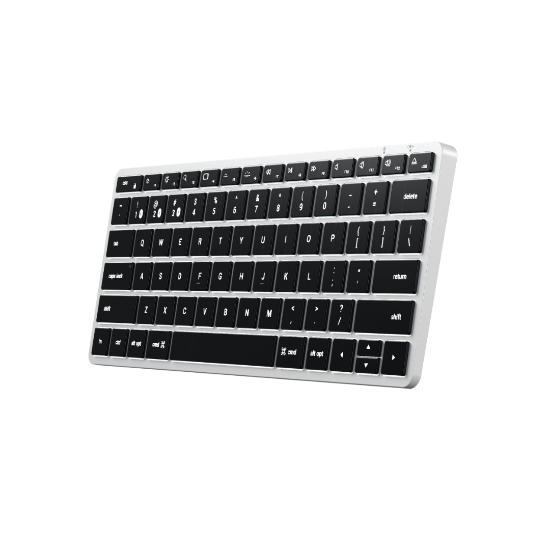 Satechi Slim X1 Bluetooth Klavye EN Gümüş ST-BTSX1S - Görsel 3
