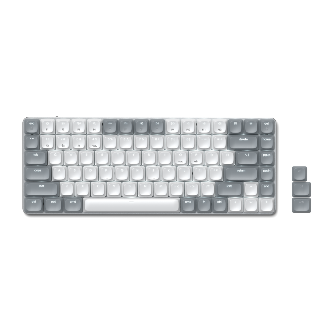 Satechi SM1 Slim Backlit Bluetooth Klavye EN Beyaz ST-KSM1LT-EN - Görsel 4