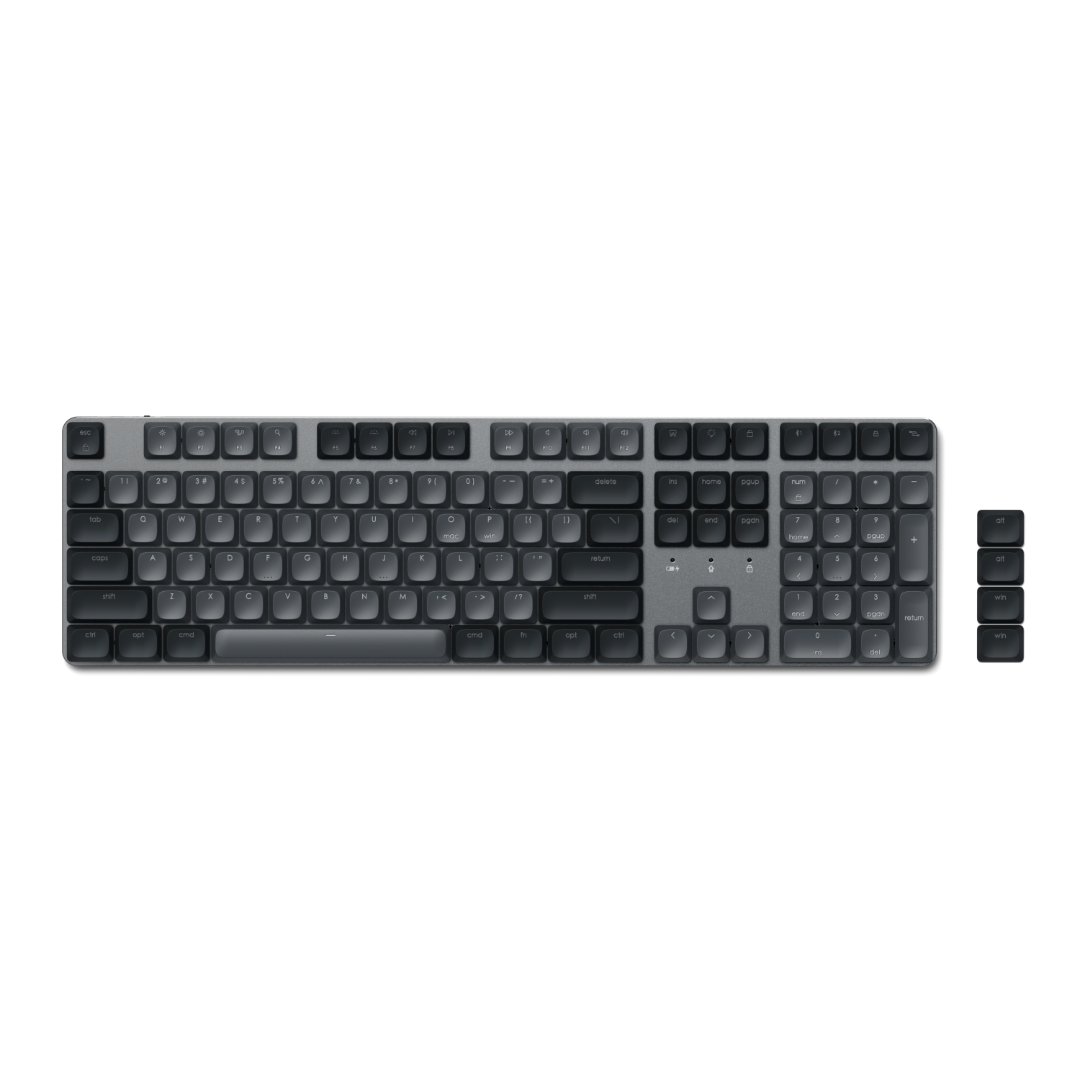 Satechi SM3 Slim Mechani Backlit Bluetooth Klavye EN Siyah ST-KSM3DK-EN - Görsel 3