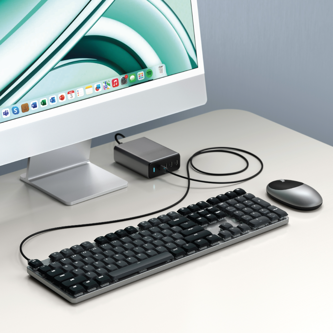 Satechi SM3 Slim Mechani Backlit Bluetooth Klavye EN Siyah ST-KSM3DK-EN - Görsel 9