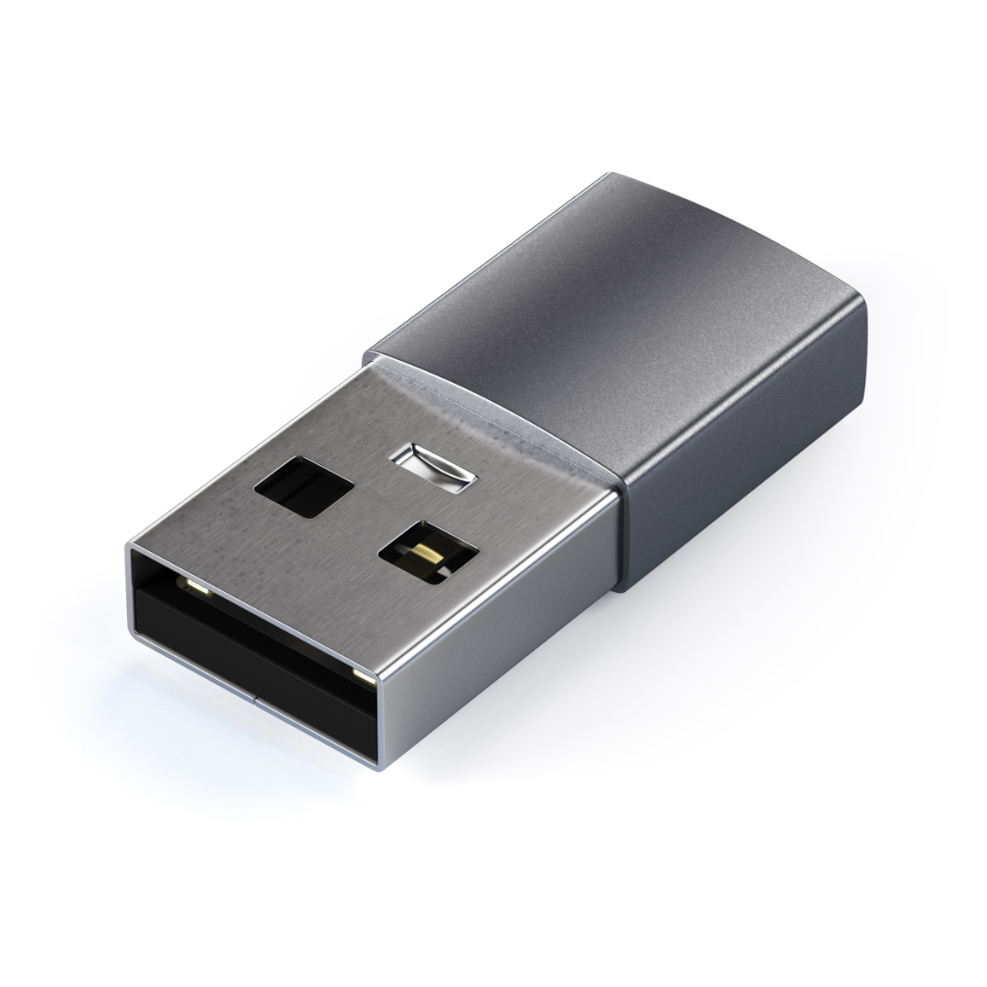Satechi Type-A to Type-C Adaptör Uzay Grisi ST-TAUCM - Görsel 3