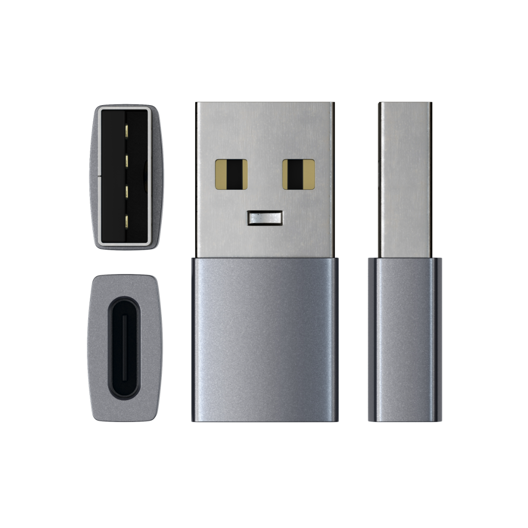 Satechi Type-A to Type-C Adaptör Uzay Grisi ST-TAUCM - Görsel 5