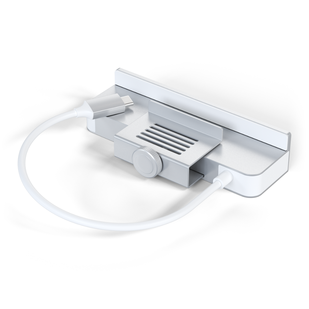 Satechi USB-C Clamp Hub for 24 inc iMac Gümüş ST-UCICHS - Görsel 4