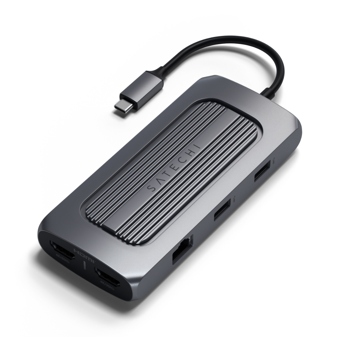 Satechi USB-C Multiport MX Uzay Grisi ST-UCMXAM - Görsel 2