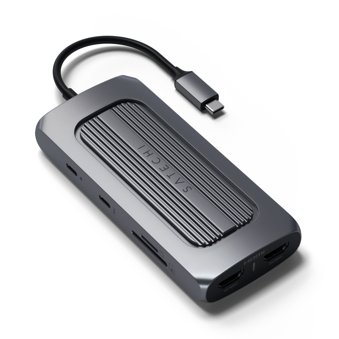 Satechi USB-C Multiport MX Uzay Grisi ST-UCMXAM - Görsel 4