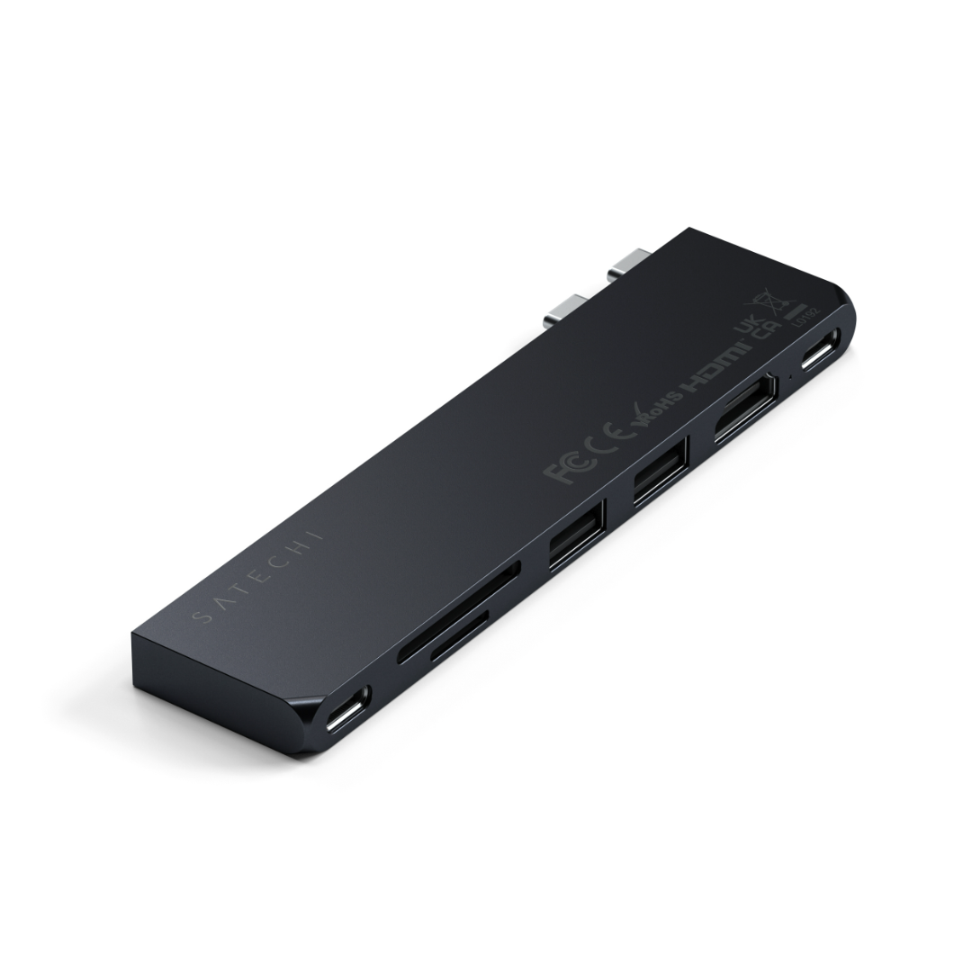 Satechi USB-C Pro Hub Slim Gece Yarısı ST-HUCPHSD - Görsel 2
