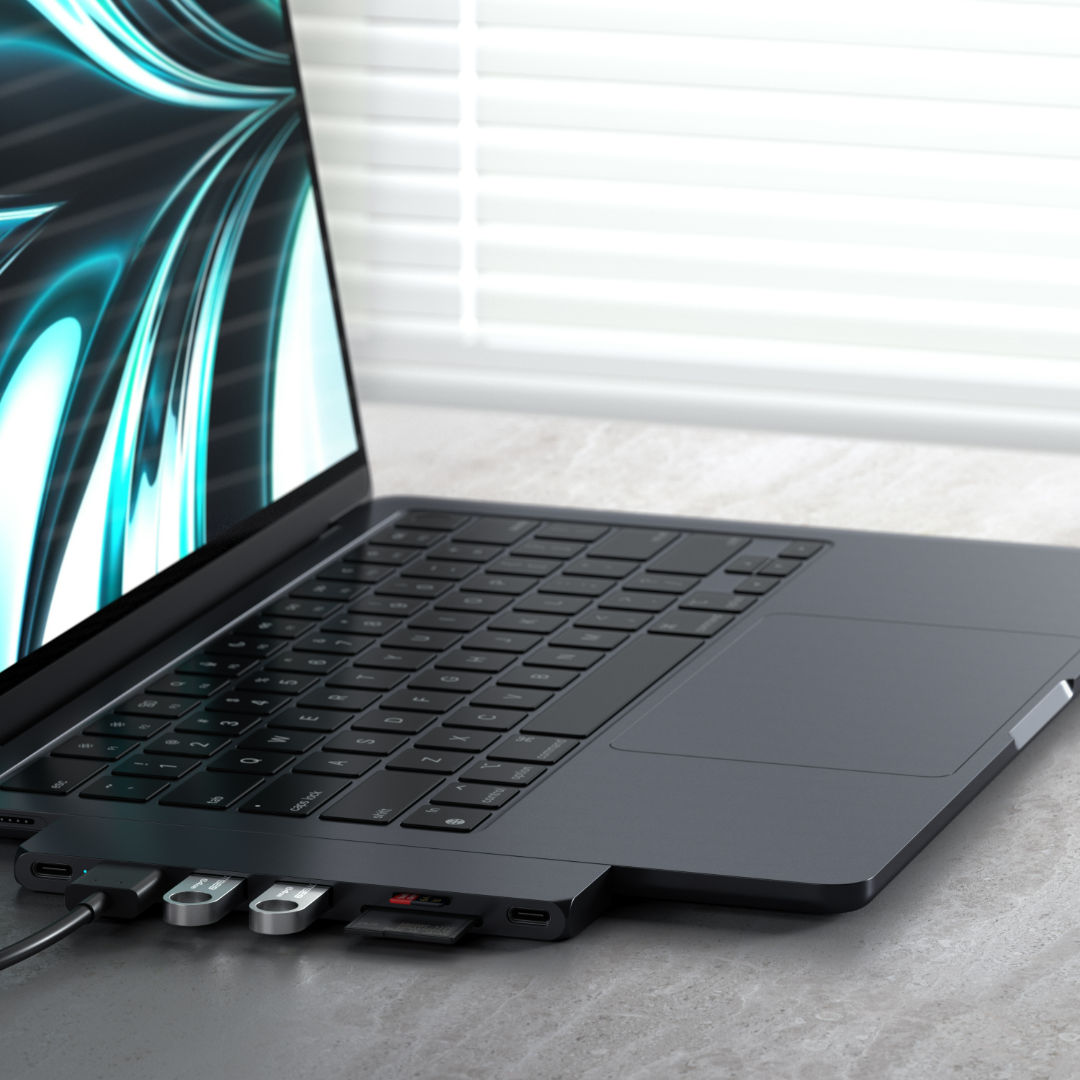 Satechi USB-C Pro Hub Slim Gece Yarısı ST-HUCPHSD - Görsel 6