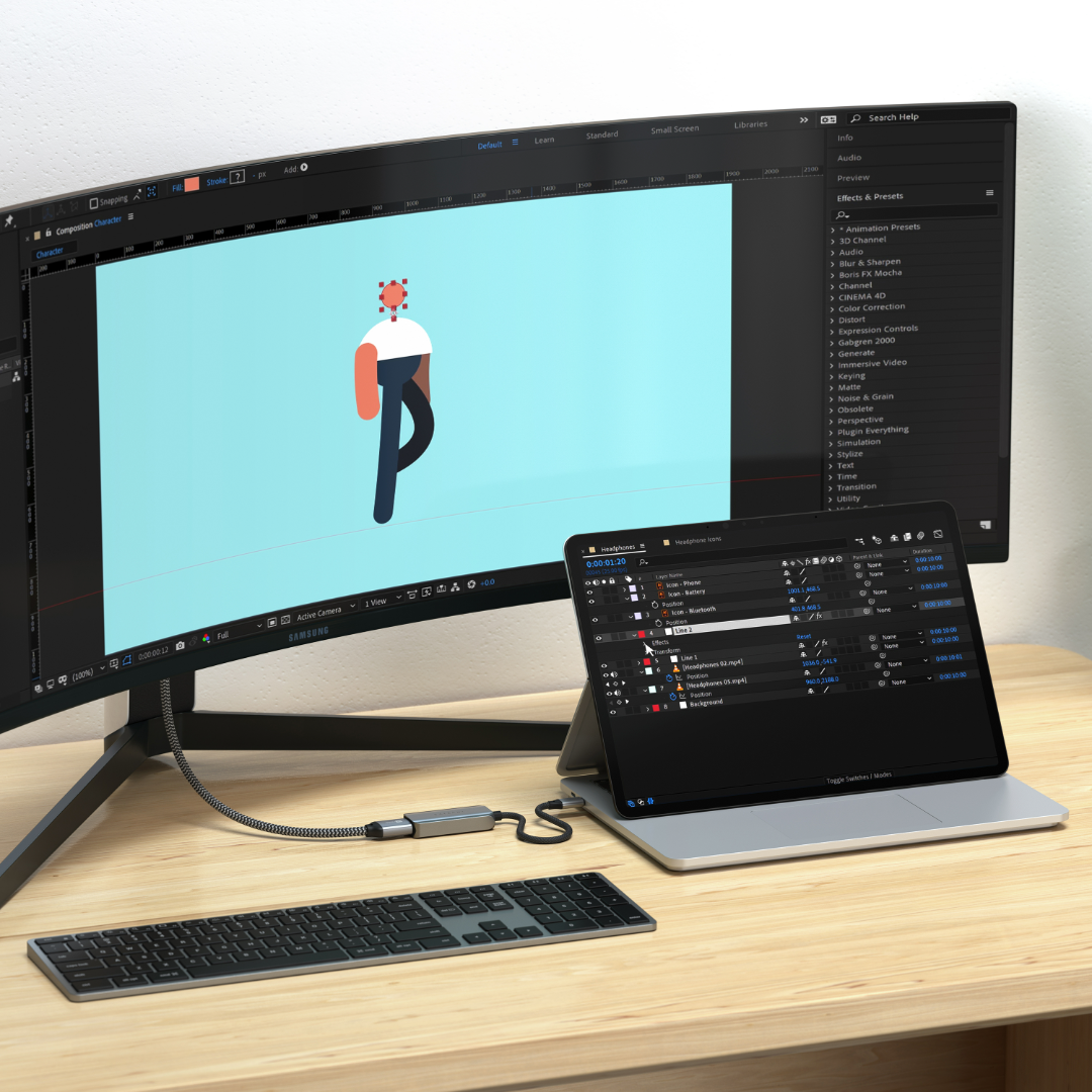 Satechi USB-C to HDMI 2.1 8K Adaptör Uzay Grisi ST-AC8KHM - Görsel 6