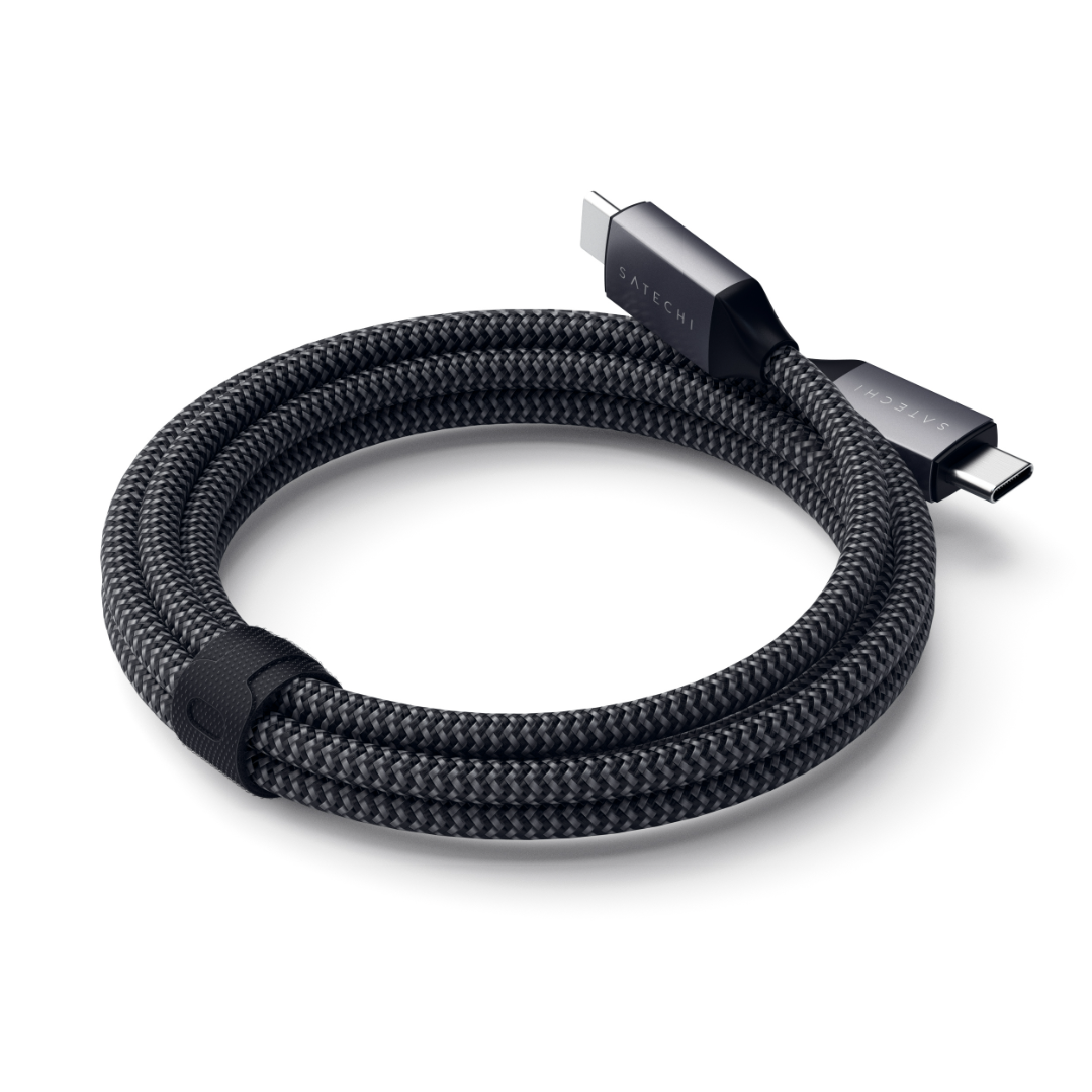 Satechi USB-C to USB-C Kablo 2 m Uzay Grisi ST-TCC2MM - Görsel 5