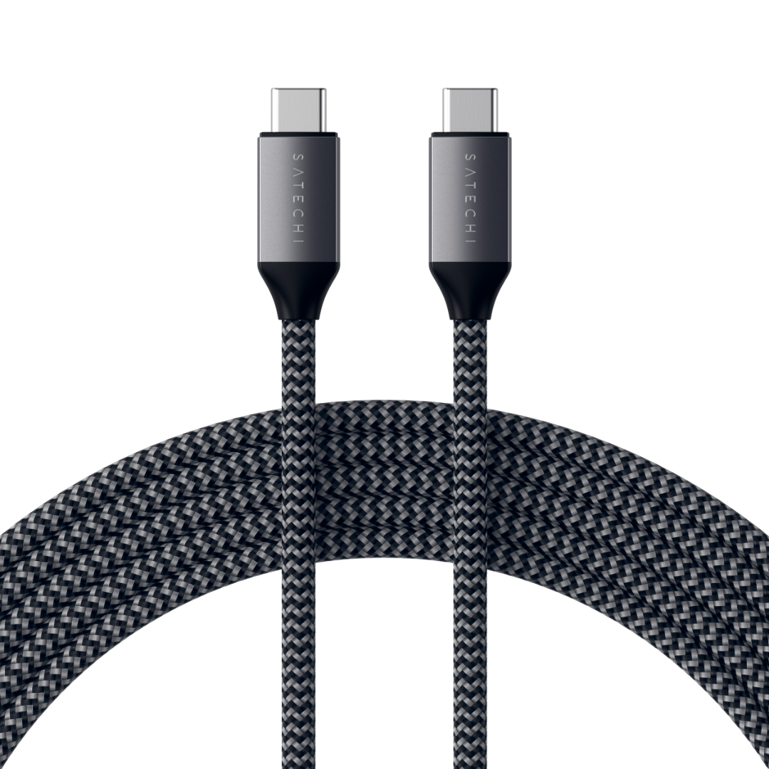 Satechi USB-C to USB-C Kablo 2 m Uzay Grisi ST-TCC2MM - Görsel 3