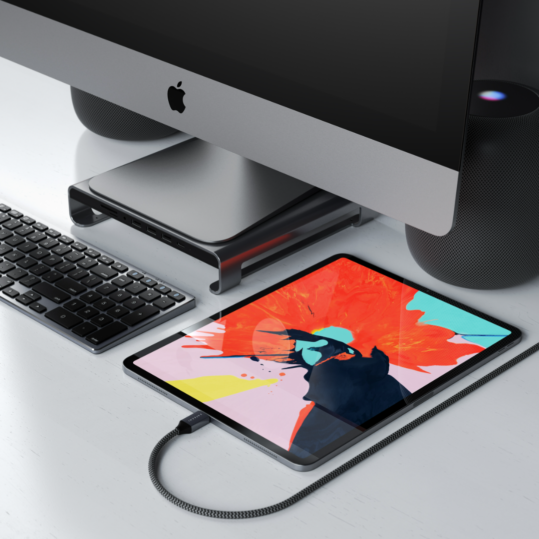 Satechi USB-C to USB-C Kablo 2 m Uzay Grisi ST-TCC2MM - Görsel 8