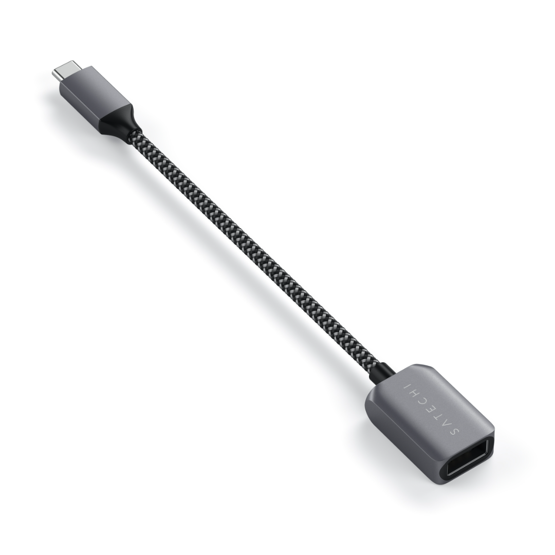 Satechi USB-C to USB 3.0 Adaptör Kablo Uzay Grisi ST-UCATCM - Görsel 2