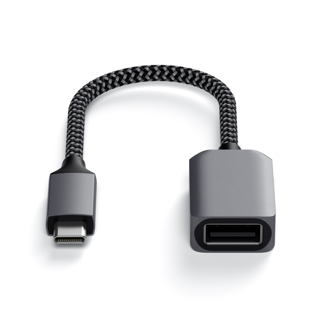 Satechi USB-C to USB 3.0 Adaptör Kablo Uzay Grisi ST-UCATCM - Görsel 3