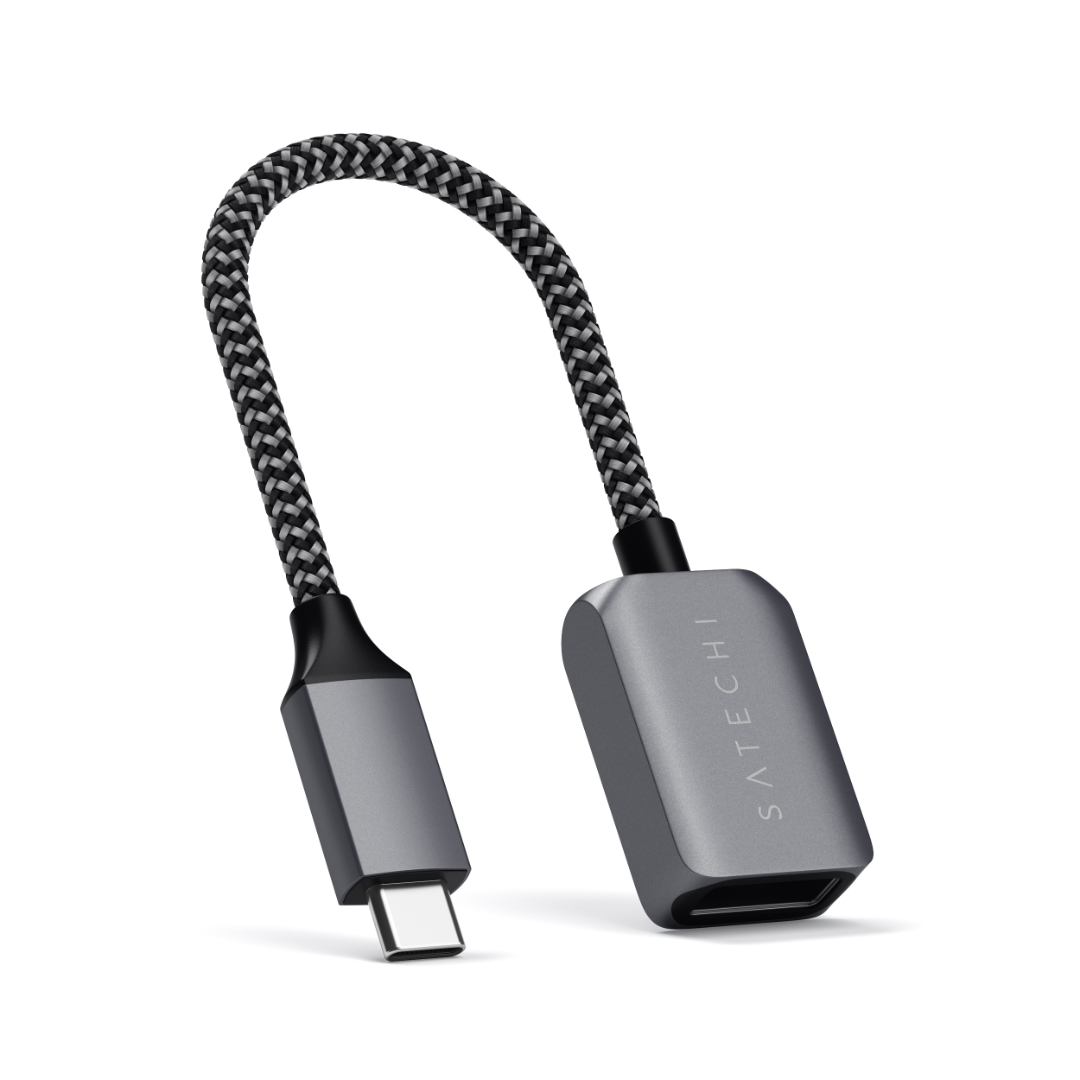 Satechi USB-C to USB 3.0 Adaptör Kablo Uzay Grisi ST-UCATCM - Görsel 4
