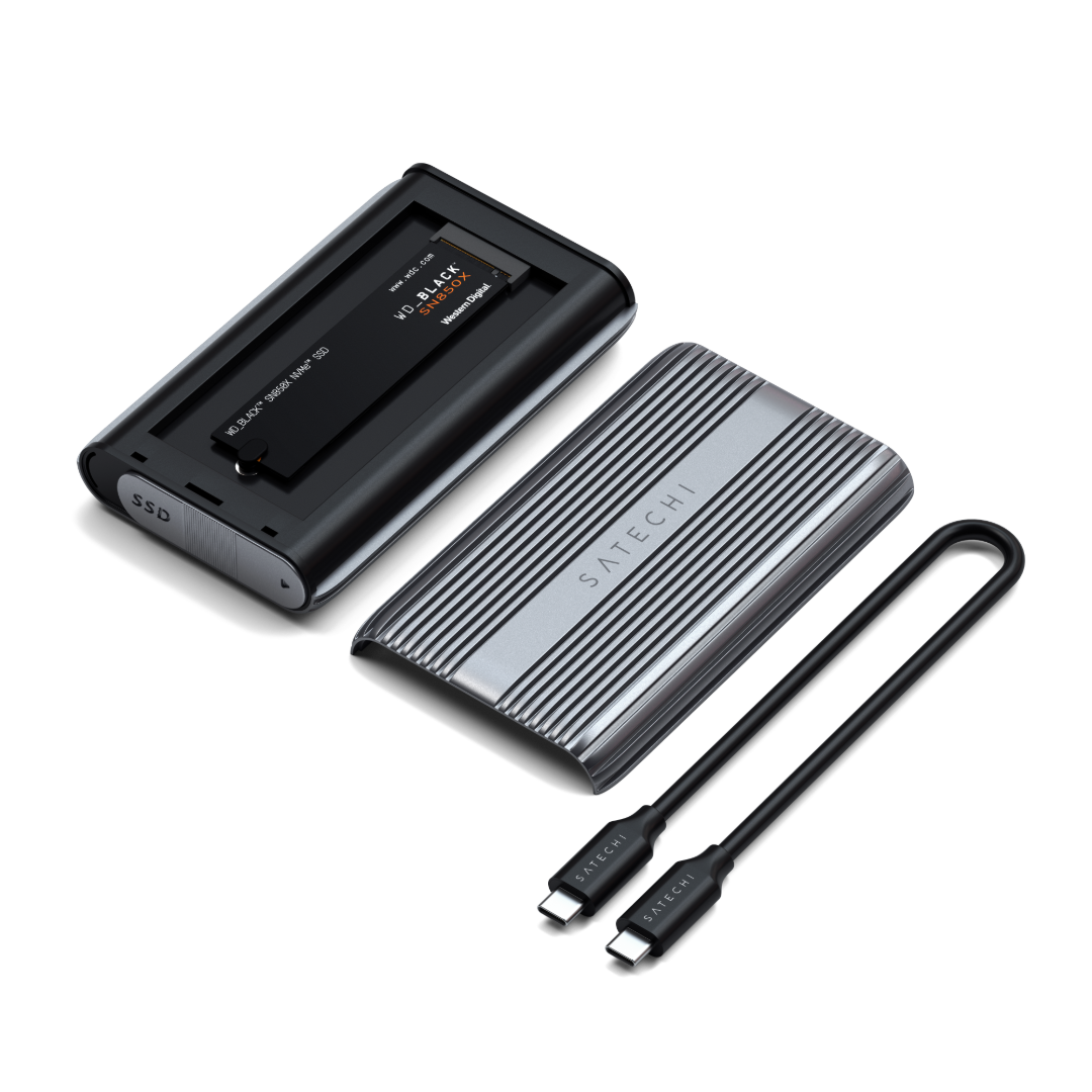 Satechi USB4 NVMe SSD Pro Uzay Grisi ST-EU4NPM - Görsel 2