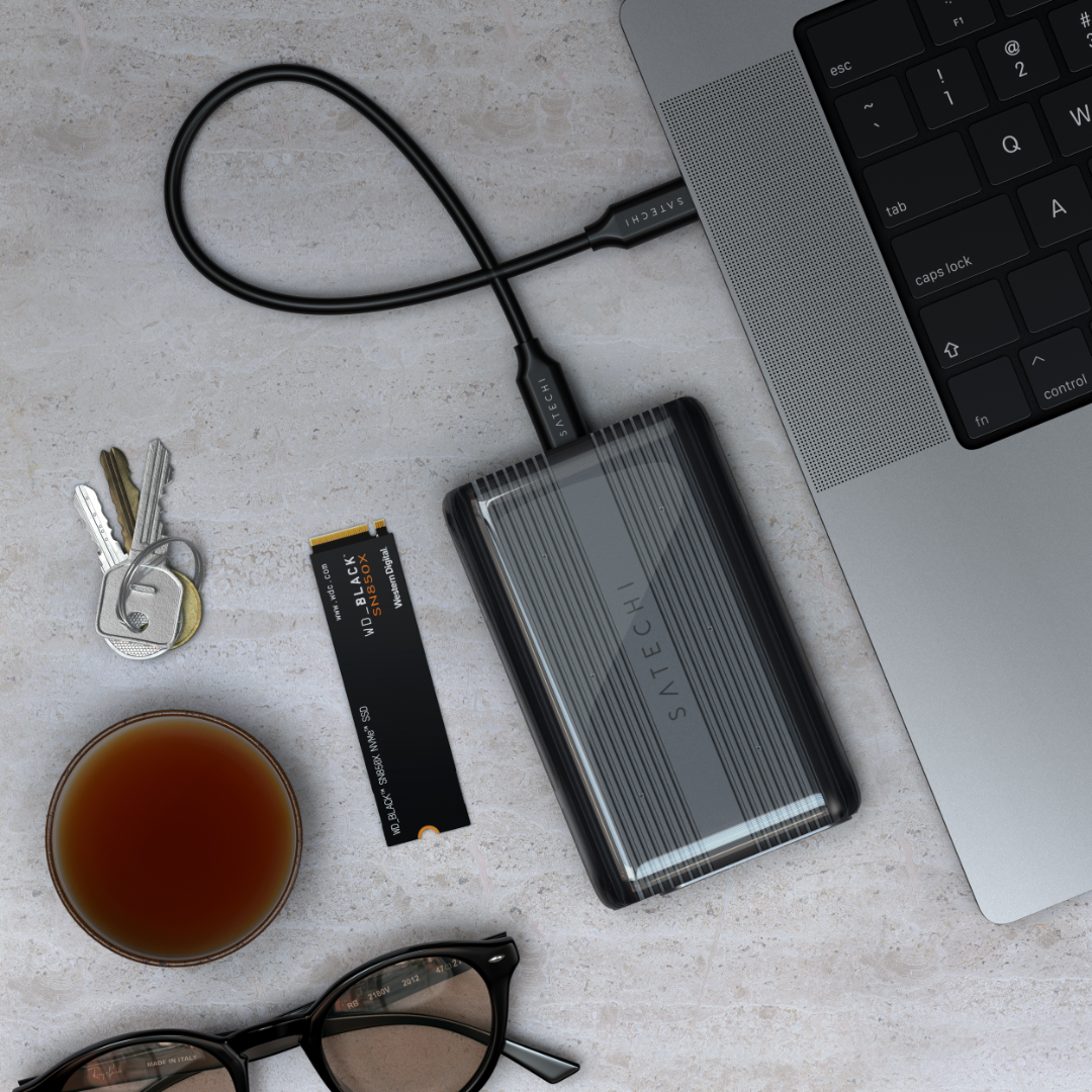 Satechi USB4 NVMe SSD Pro Uzay Grisi ST-EU4NPM - Görsel 4