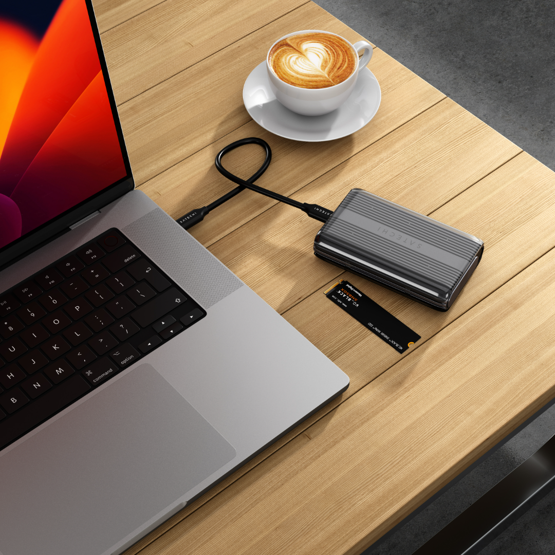 Satechi USB4 NVMe SSD Pro Uzay Grisi ST-EU4NPM - Görsel 5