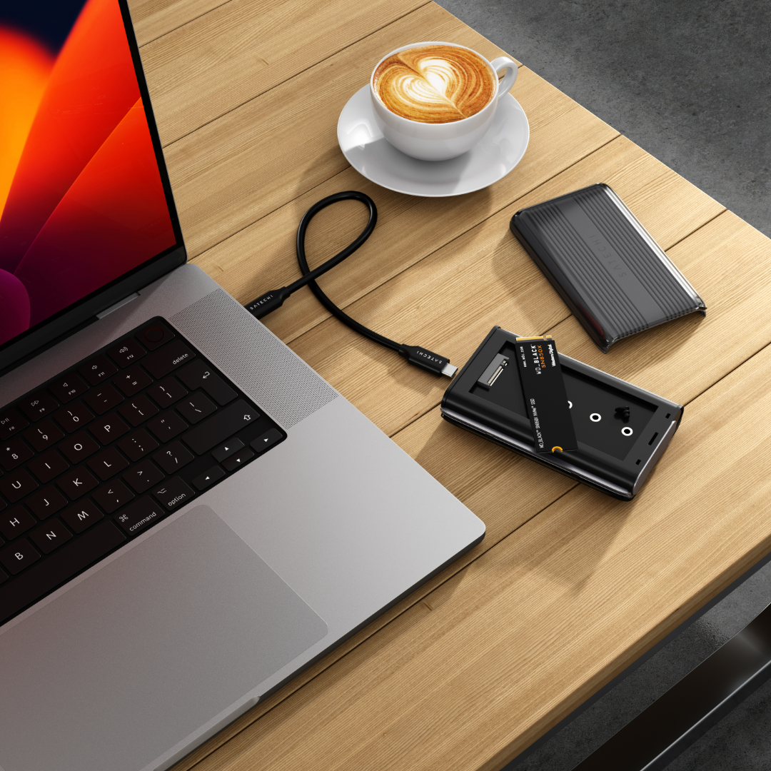 Satechi USB4 NVMe SSD Pro Uzay Grisi ST-EU4NPM - Görsel 6