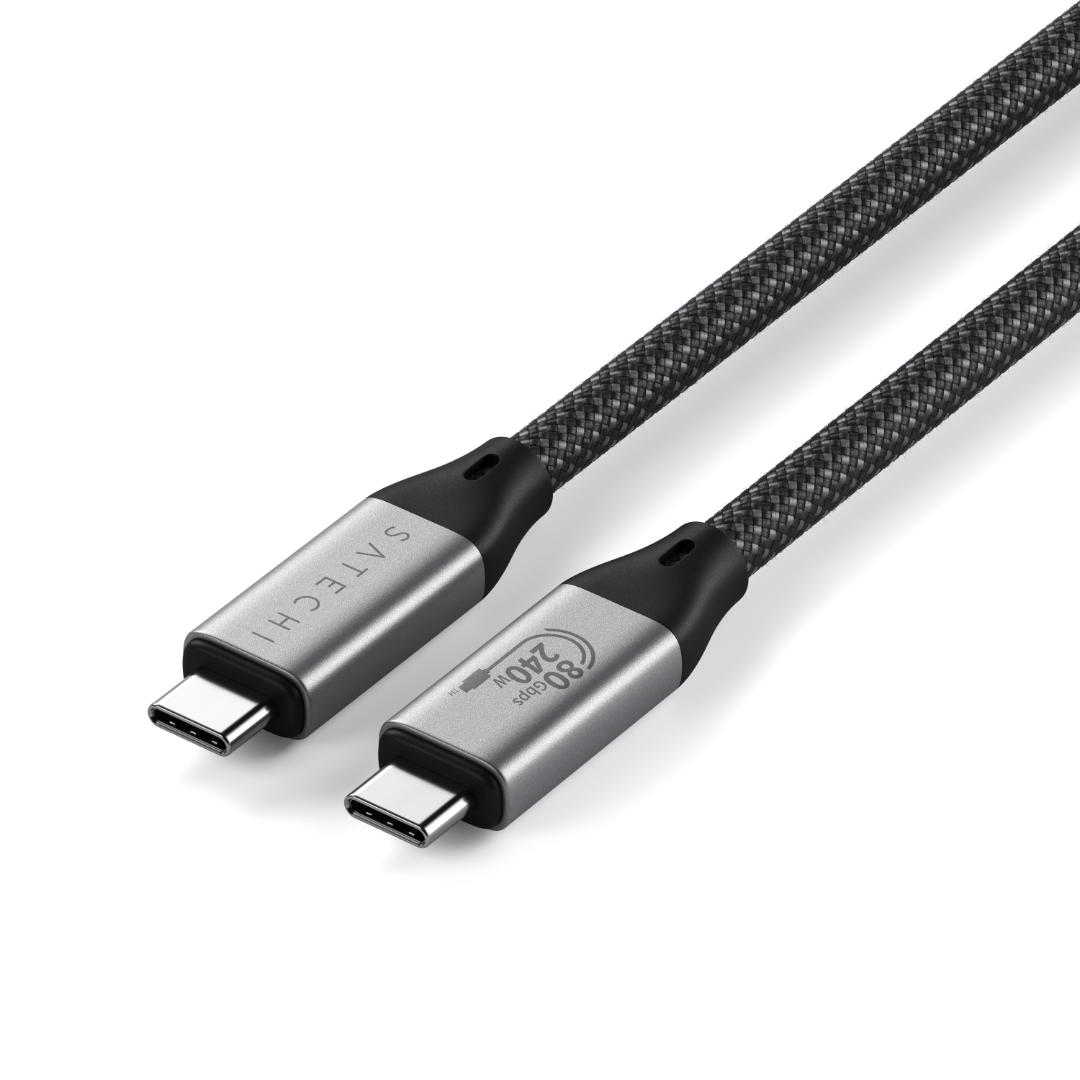 Satechi USB4 Pro Kablo 1.2 m Uzay Grisi ST-YU4120K - Görsel 3