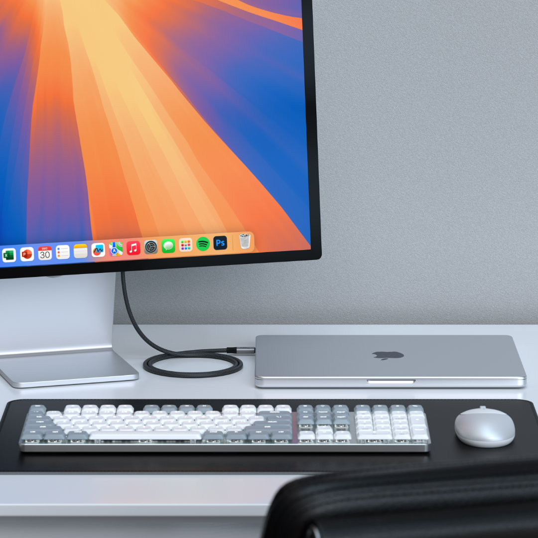 Satechi USB4 Pro Kablo 1.2 m Uzay Grisi ST-YU4120K - Görsel 7