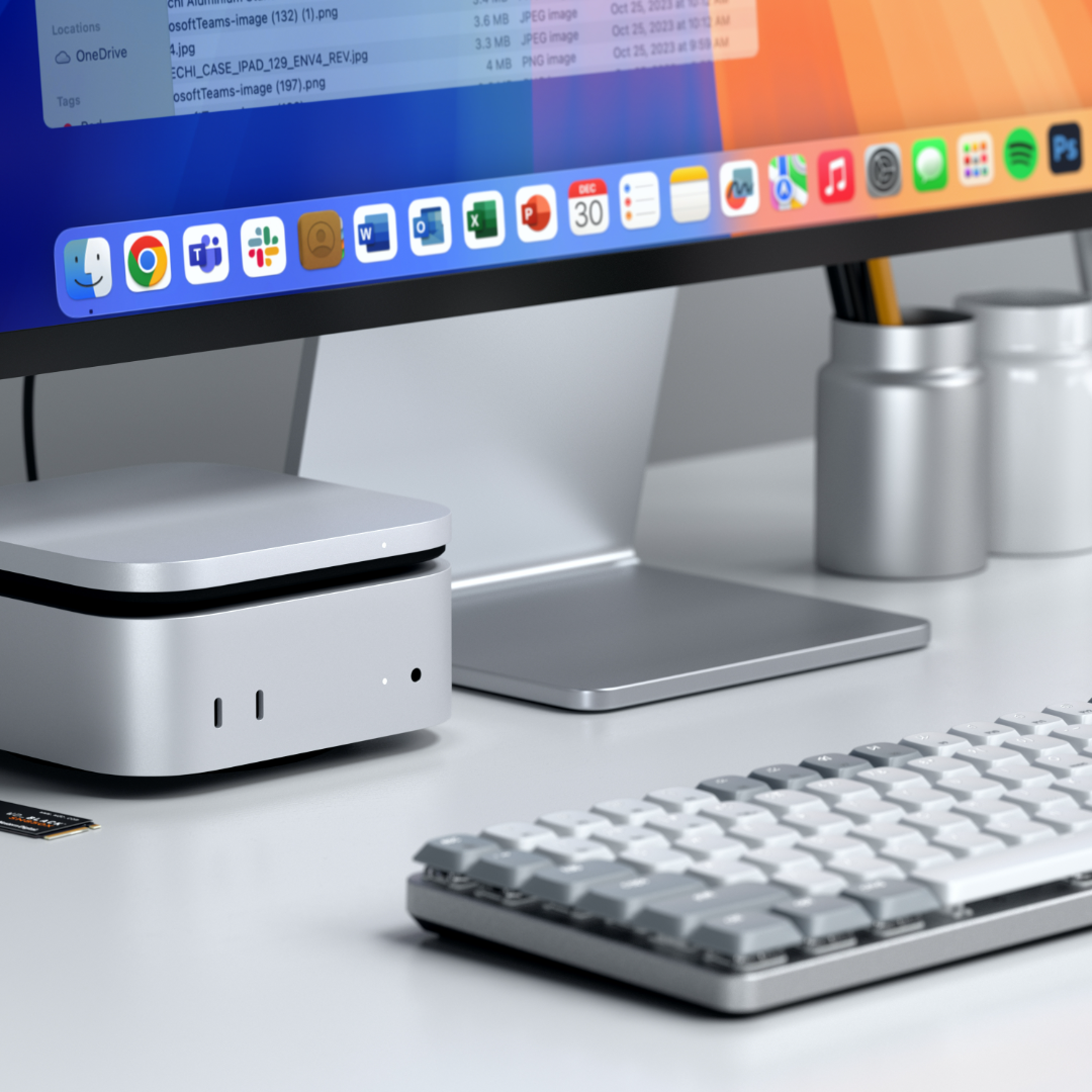Satechi USB4 Slim NVMe SSD Gümüş ST-EU4SNSS - Görsel 12
