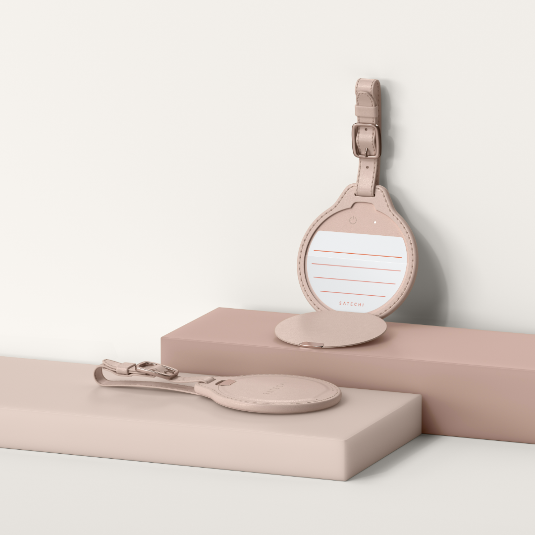 Satechi Vegan Deri FindAll Bavul Tag Rose ST-LFALTR - Görsel 5