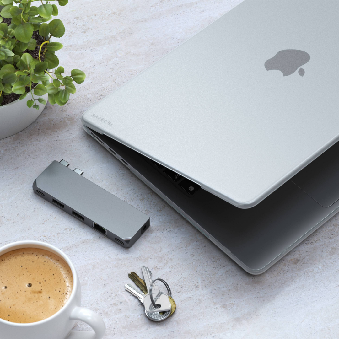 Satechi Eco Sert Kılıf MacBook Air M2 ST-MBAM2CL - Görsel 4