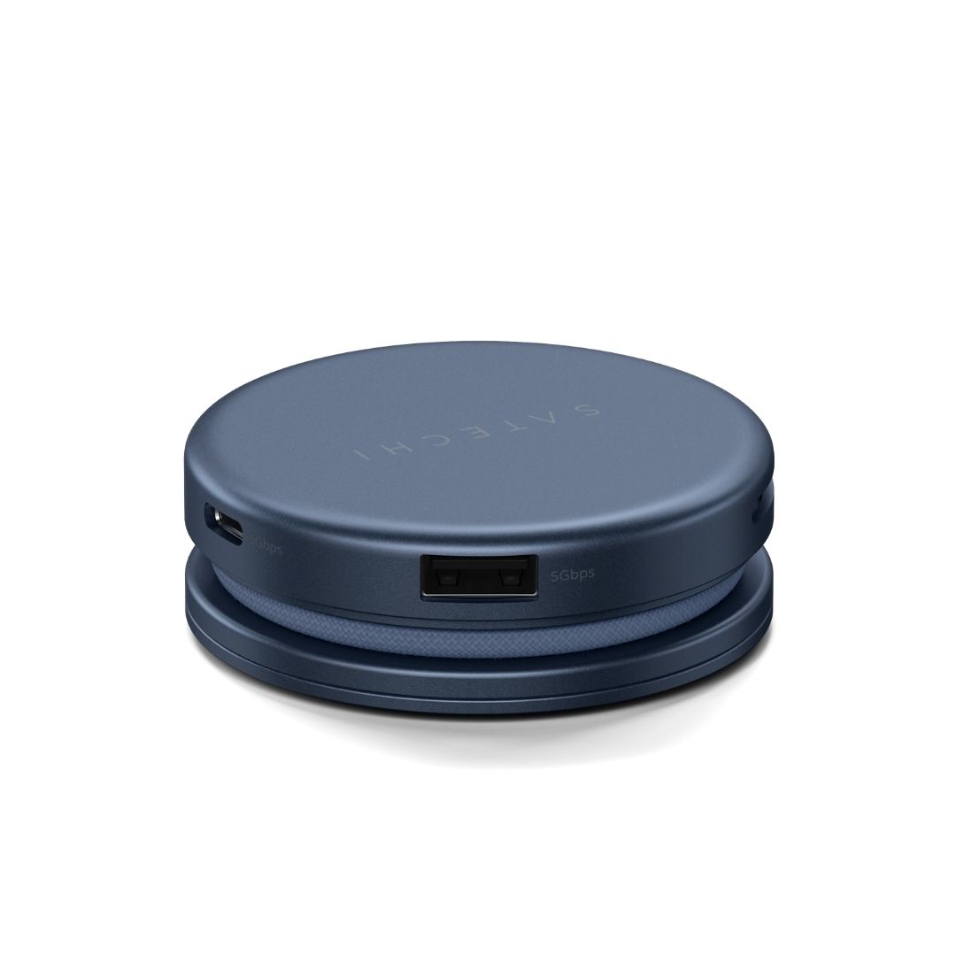Satechi OntheGo 5 in 1 Multiport Adaptör Indigo ST-POTG5B USB-A Bağlantı