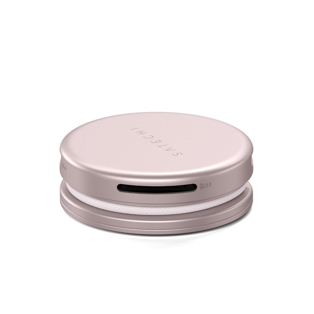 Satechi OntheGo 5 in 1 Multiport Adaptör Pastel Pembe ST-POTG5P SD Kart Okuyucu